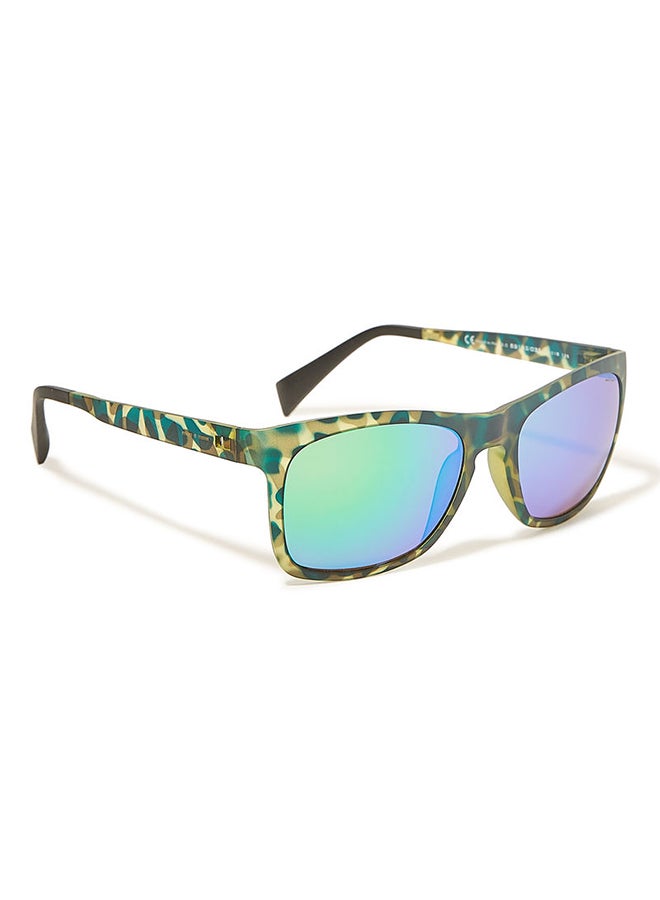 Men's UV Protected Square Sunglasses - Lens Size: 54 mm