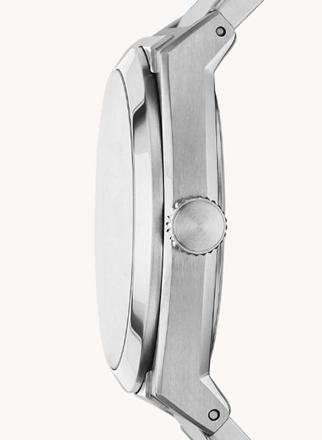 Men's Everett Three-Hand Date Stainless Steel Watch FS5821