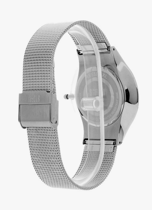 Men's Stainless Steel Analog Watch ST-47320/LB - 42 mm - Silver